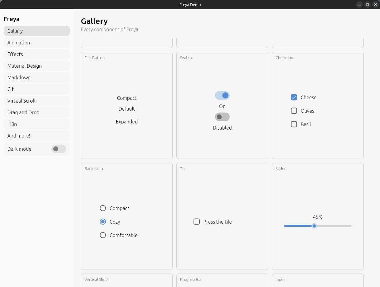 Built-in Components